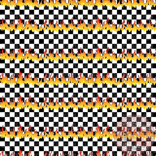 Fire Checkered Seamless File