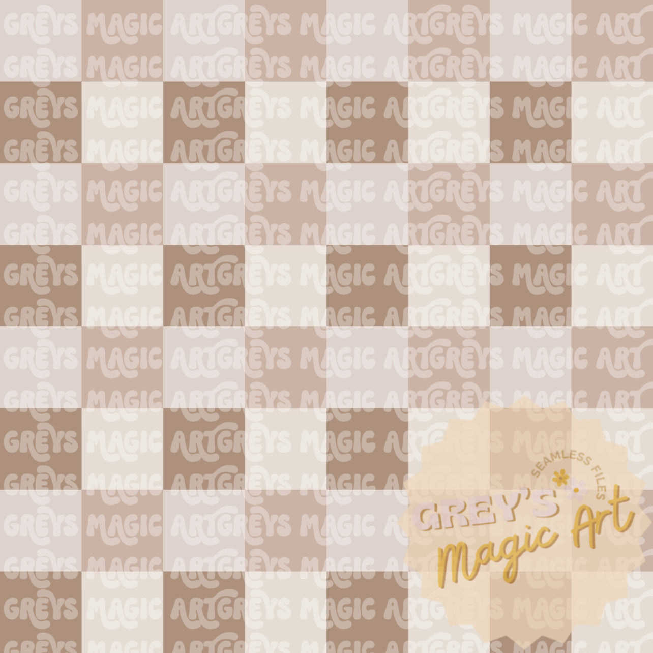 Neutral Checkered Seamless File