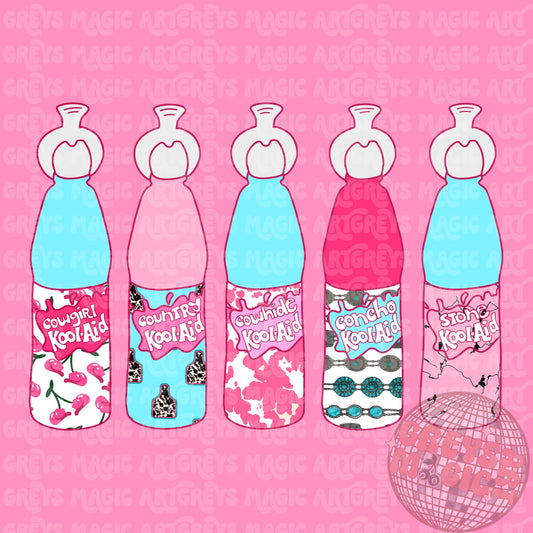 Cowgirl Kool-Aid Juices PNG