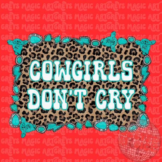 Cowgirls Don’t Cry PNG