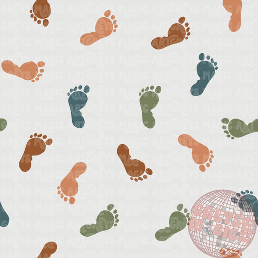 Gender Neutral Footprint Seamless File