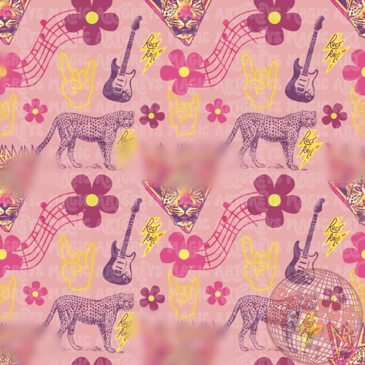 Groovy Leopard Band Seamless File