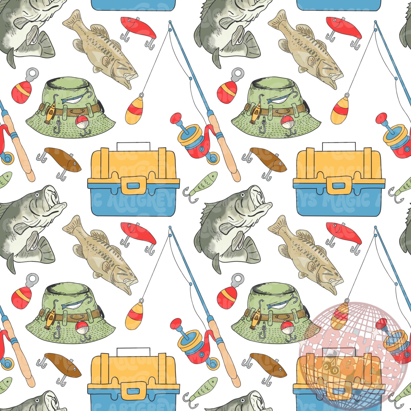 Gone Fishin’ Seamless File