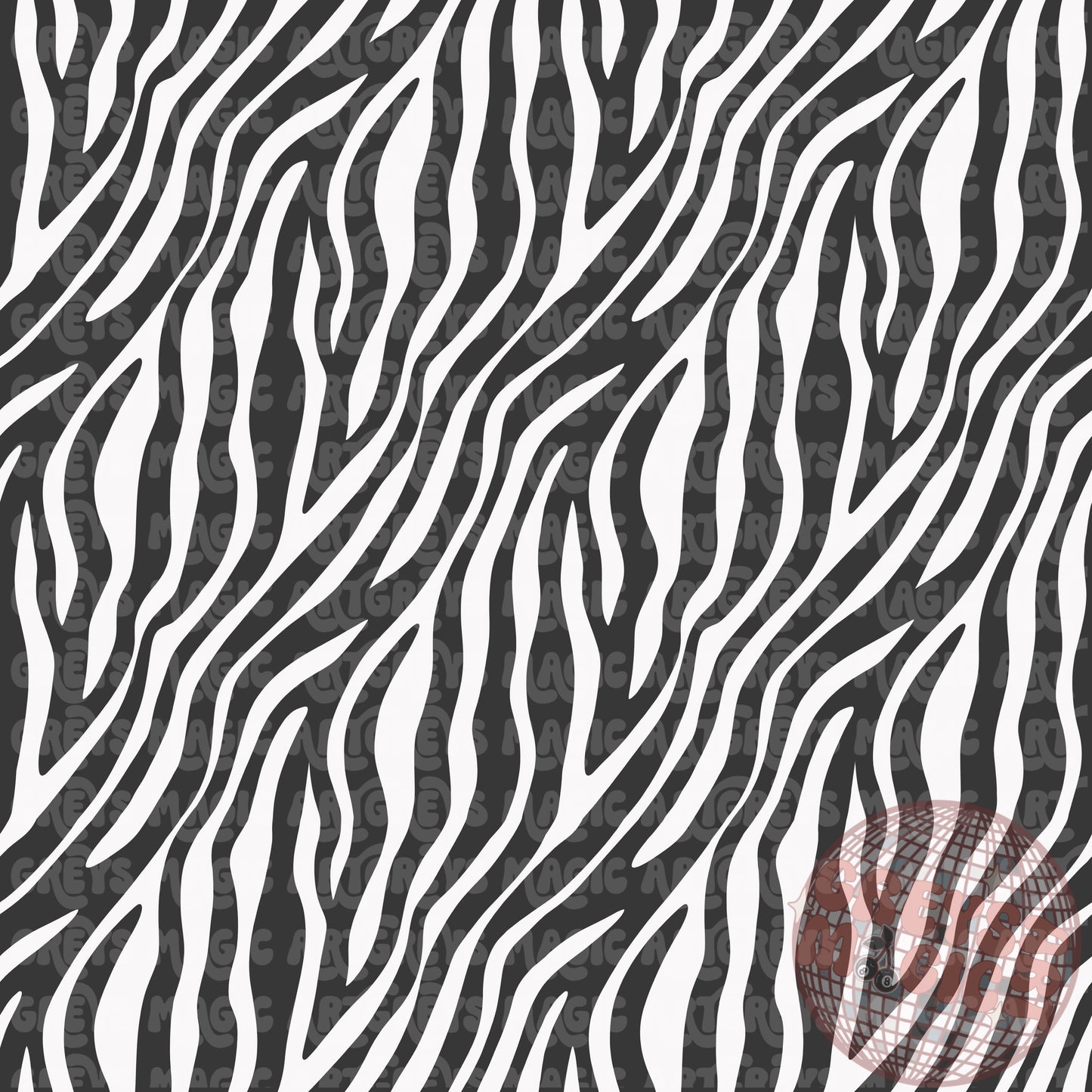 Howdy Coors/Cowboy Mashup Zebra Coord Seamless File