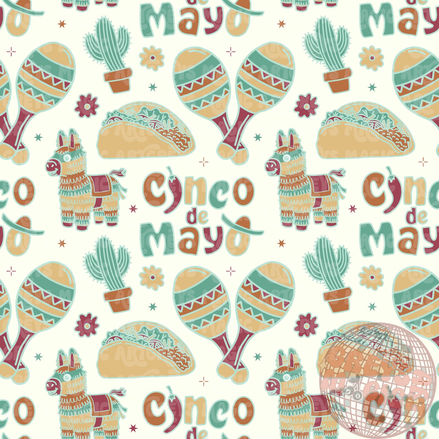 Cinco De Mayo Seamless File