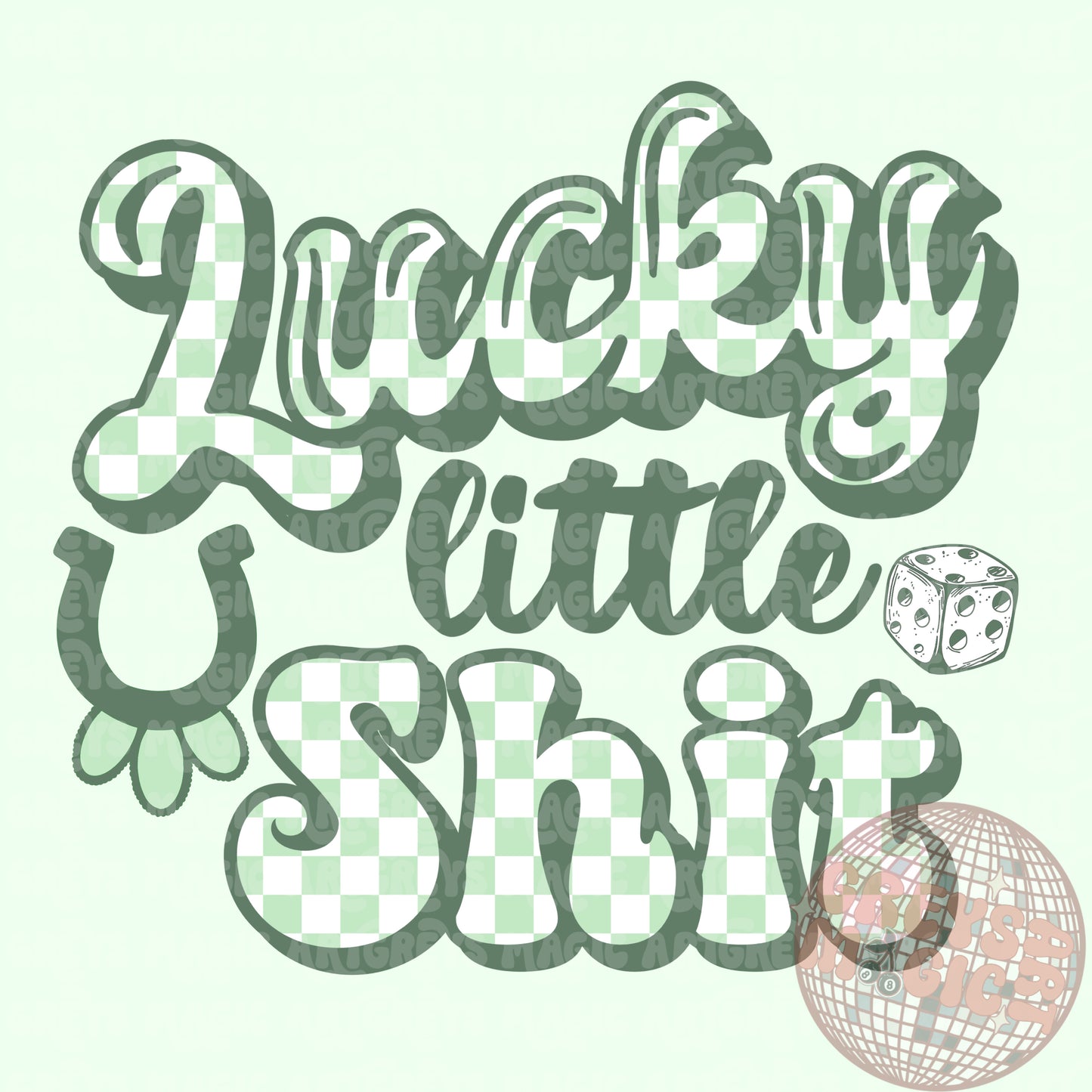 Boy Lucky Little Sh!t PNG