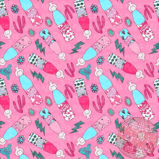 Cowgirl Kool-Aid Juices Seamless File