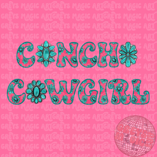 Concho Cowgirl PNG