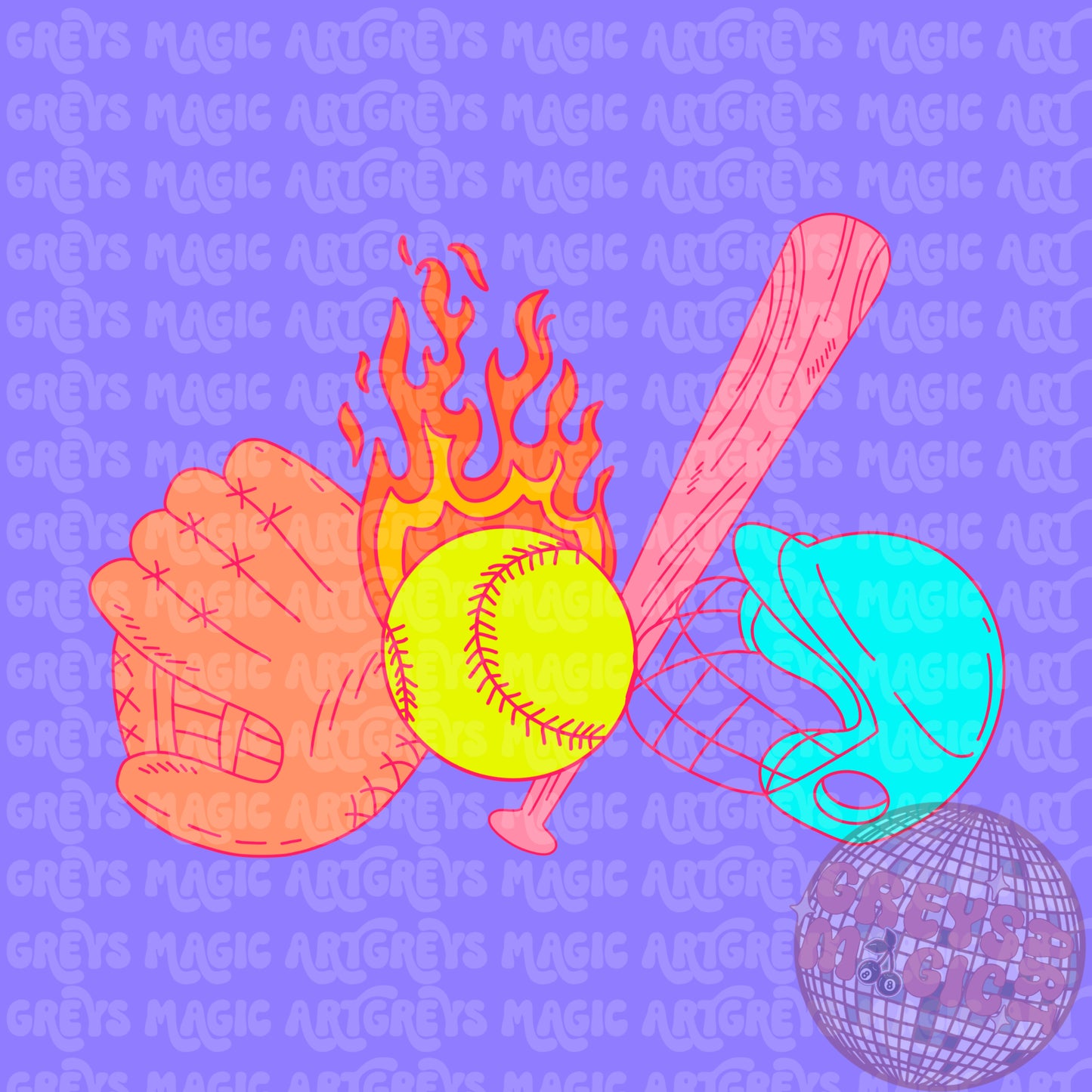 Softball PNG