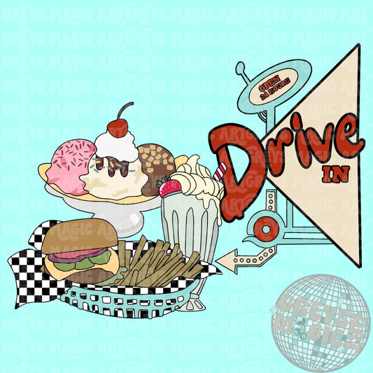 50’s Diner PNG