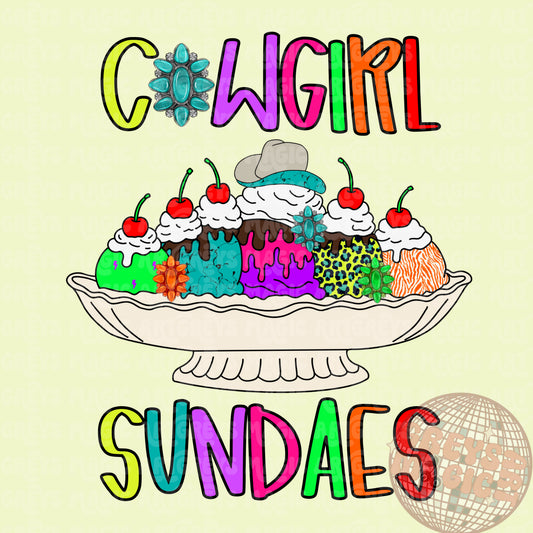 Cowgirl Sundaes PNG