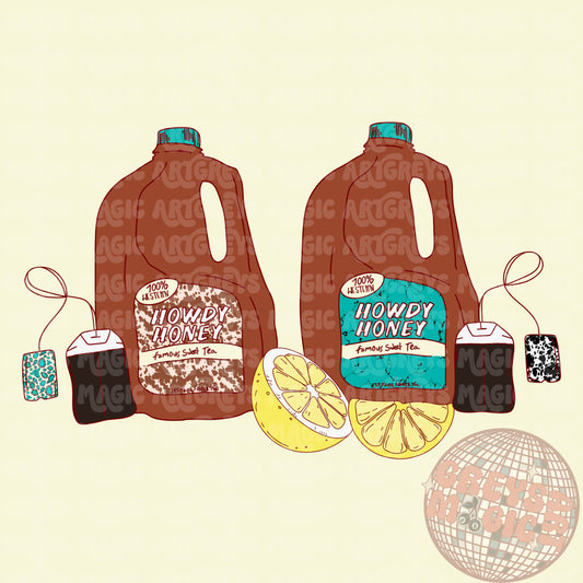 Howdy Honey Sweet Tea PNG