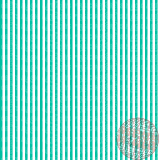 Turquoise Striped Dachshund Coord Seamless File