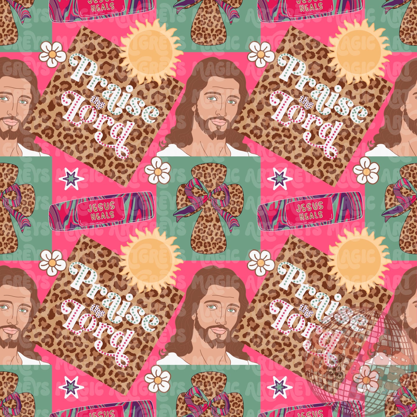 Praise The Lord Seamless File