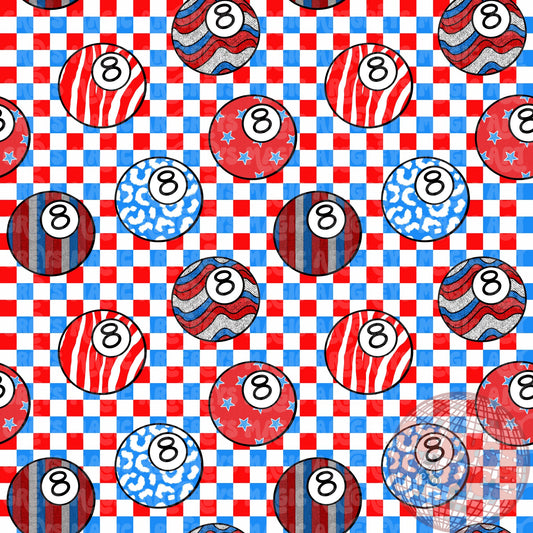 Colored Checkered FOJ 8ball Seamless File