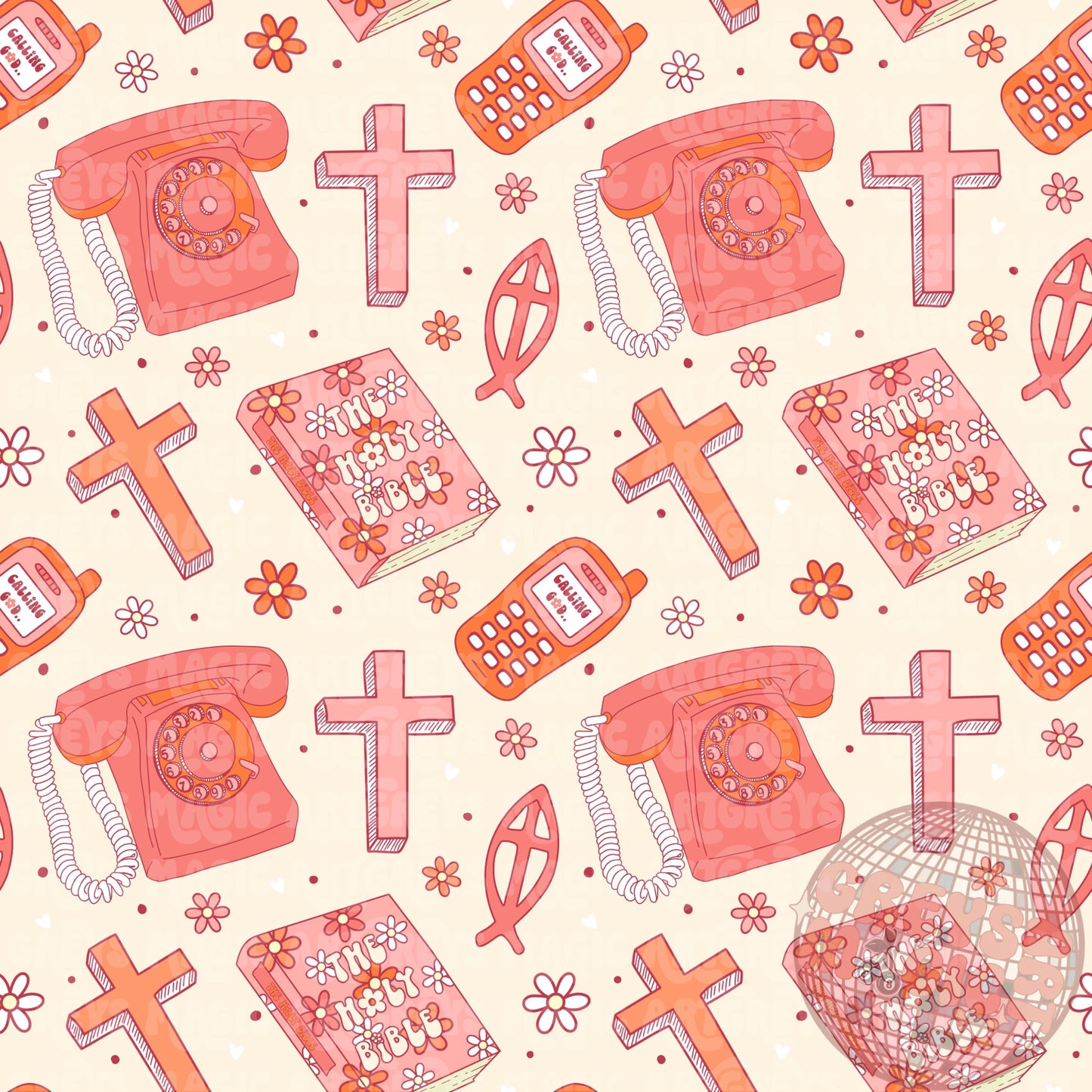 Girls Call God Seamless File