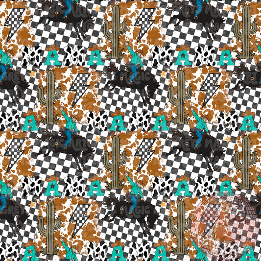 Western Boy Mama Seamless File