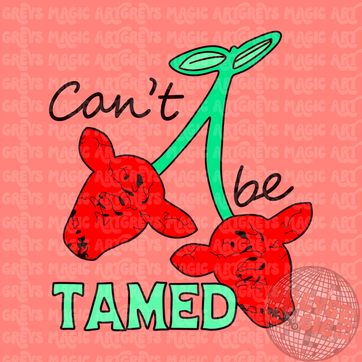 Cant Be Tamed PNG