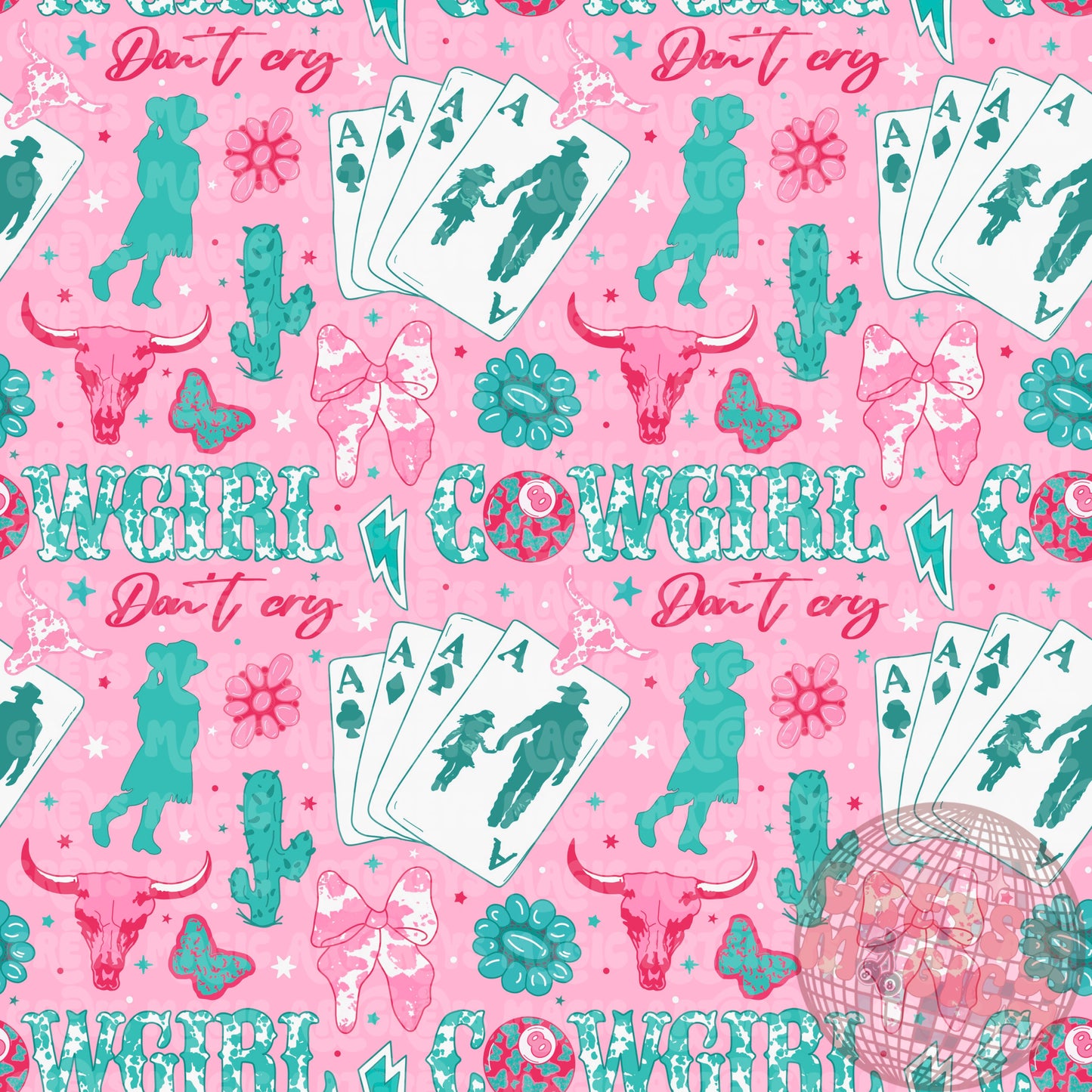 Cowgirl Don’t Cry Seamless File