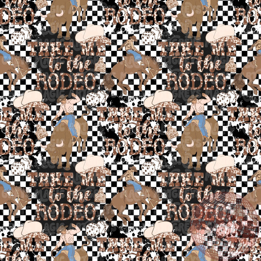 Take Me To The Rodeo Seamless File
