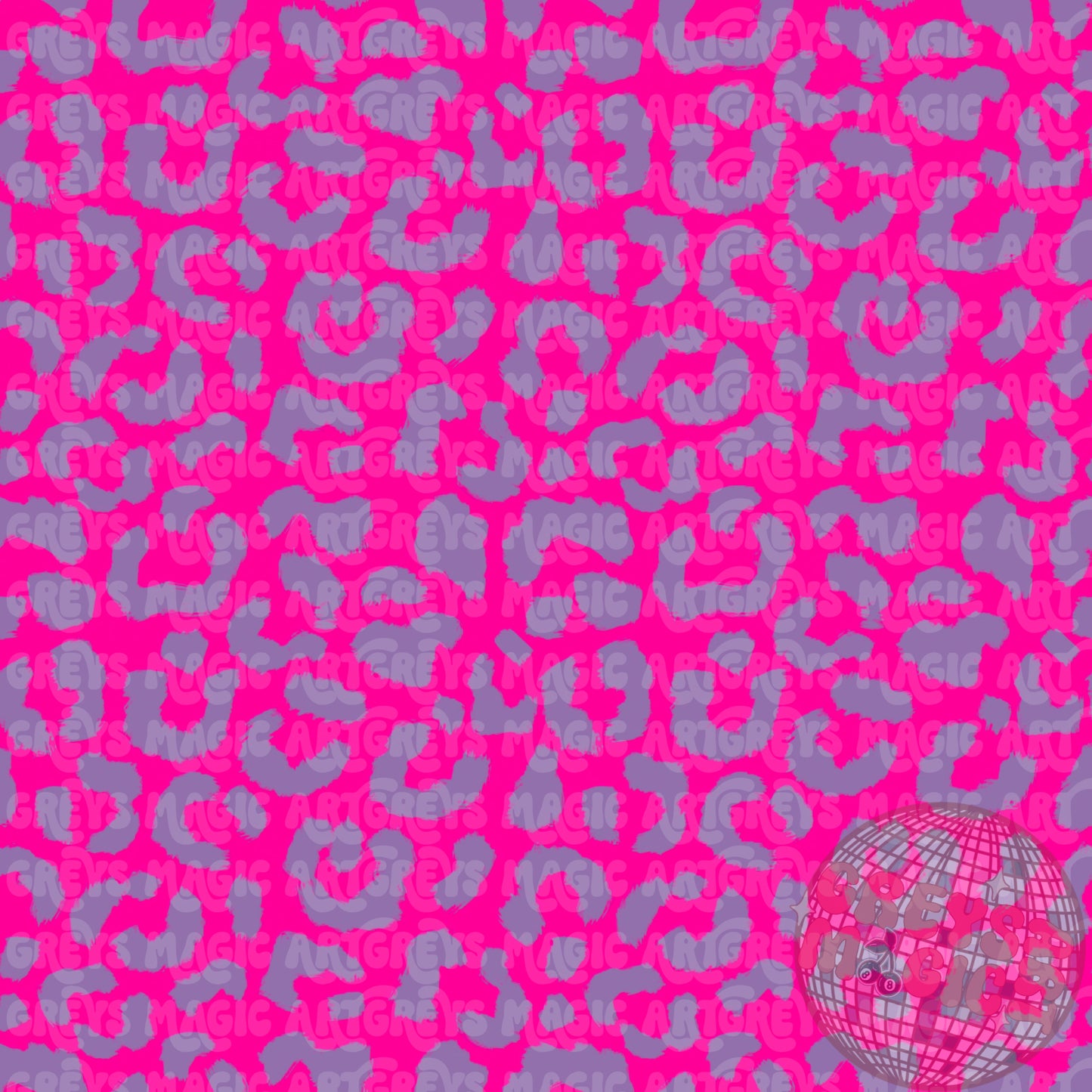 Hot Pink And Purple Cheetah Seamless File