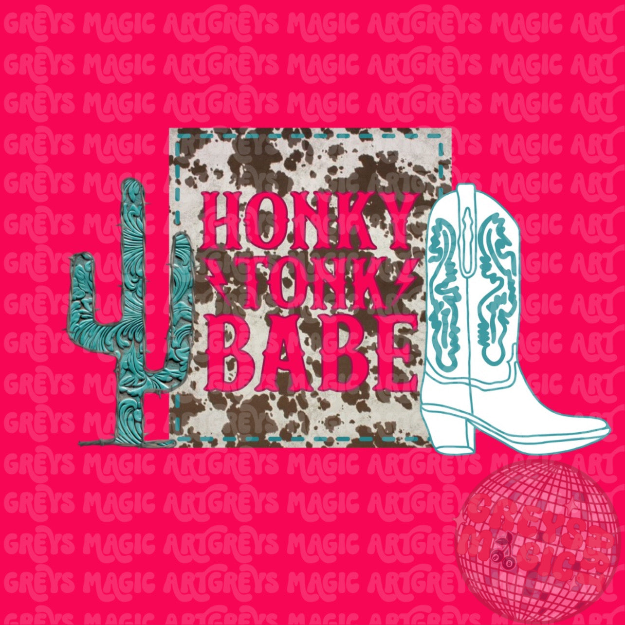 Honky Tonk Babe PNG