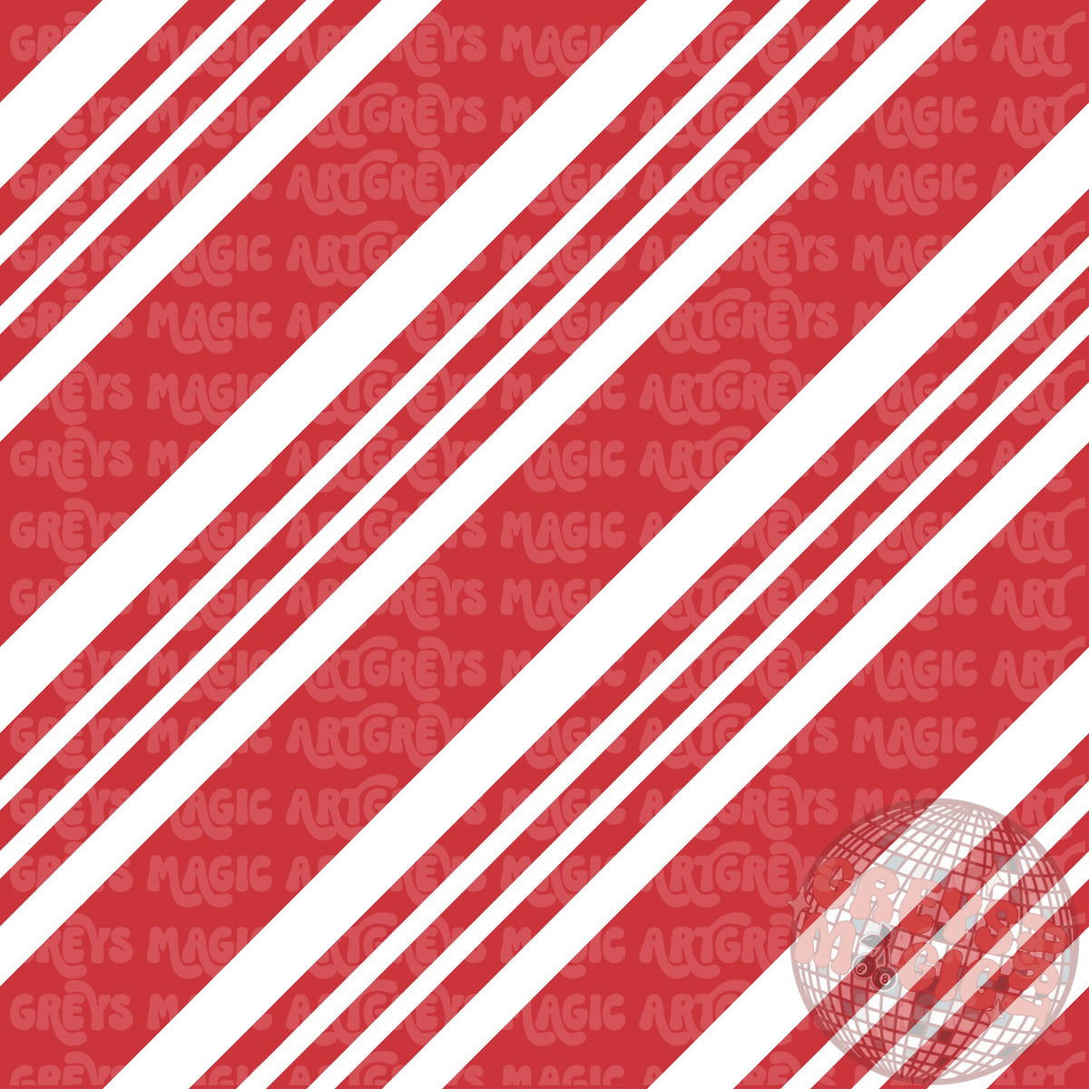 Red And White Candy Cane Stripes Seamless File