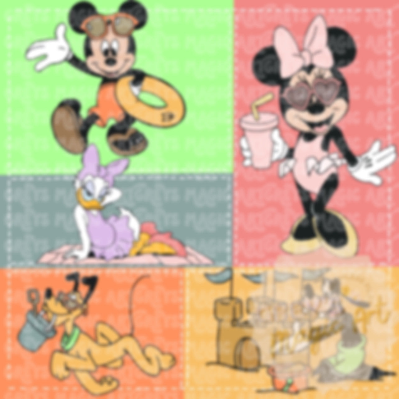 Mouse & Friends Seamless File