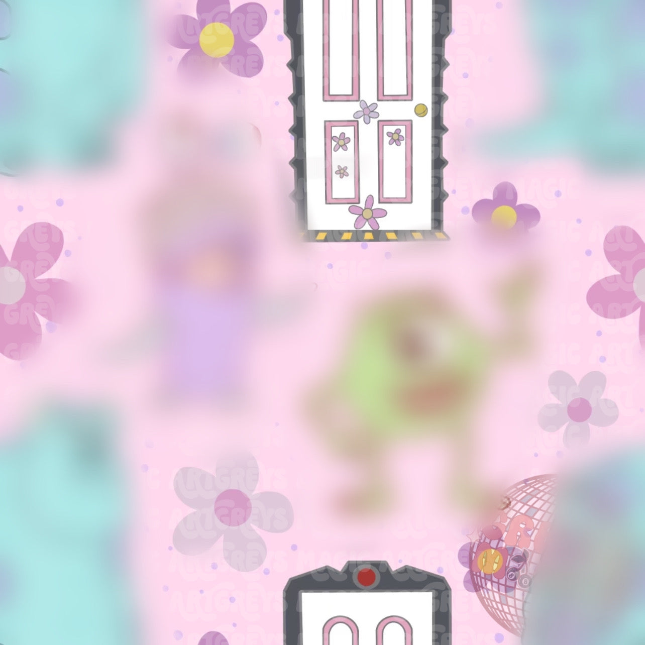 Monster & Friends Seamless File