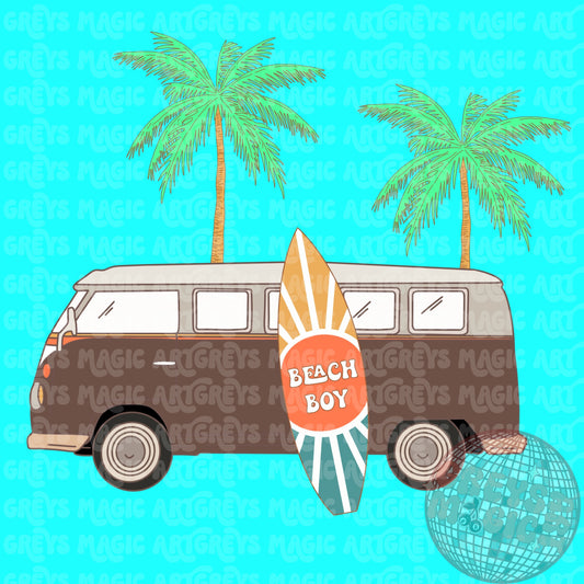 Beach Boy PNG