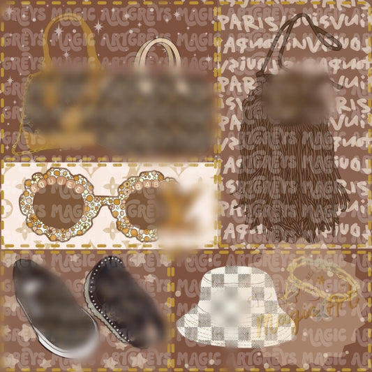 Classic Boujee Patchwork Seamless File