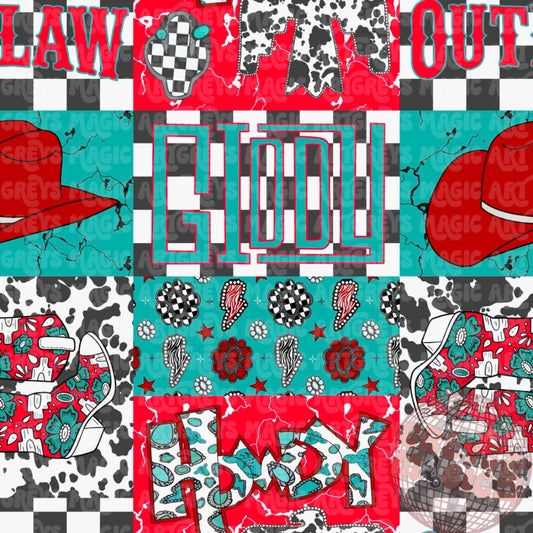 Western Outlaw, Giddy, Howdy Seamless File