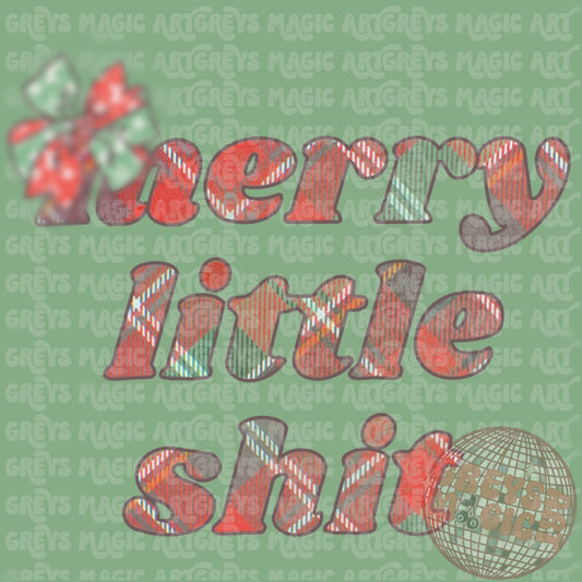 Merry Little Sh!t PNG