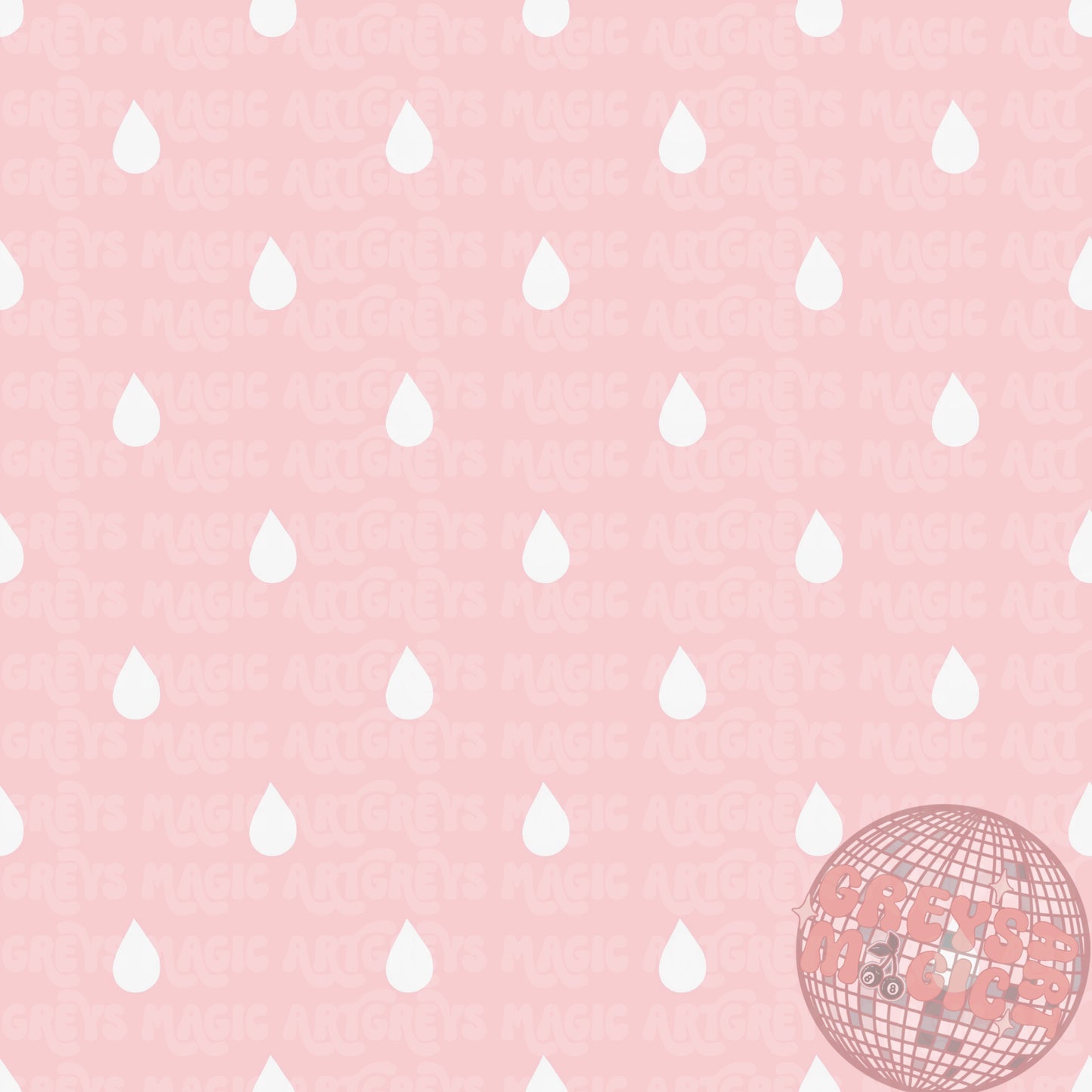Pink Rain Coord Seamless File