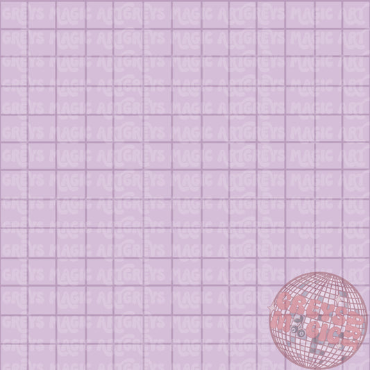 Spring Purple Grid Seamless File