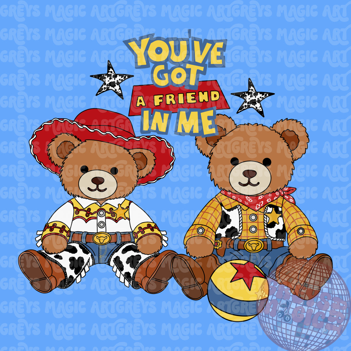 You’ve Got A Friend In Me Bears PNG