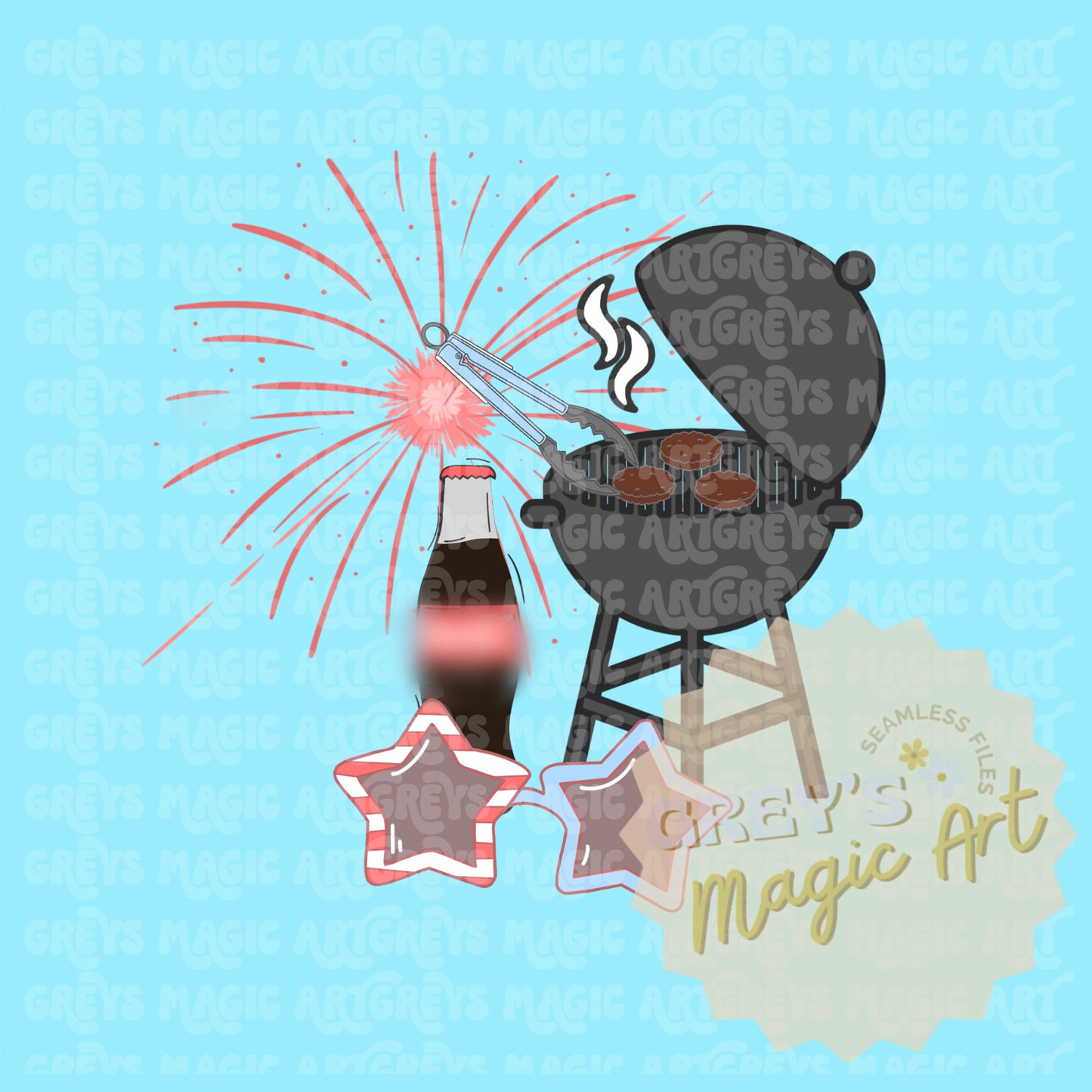 BBQ Grill Mashup PNG