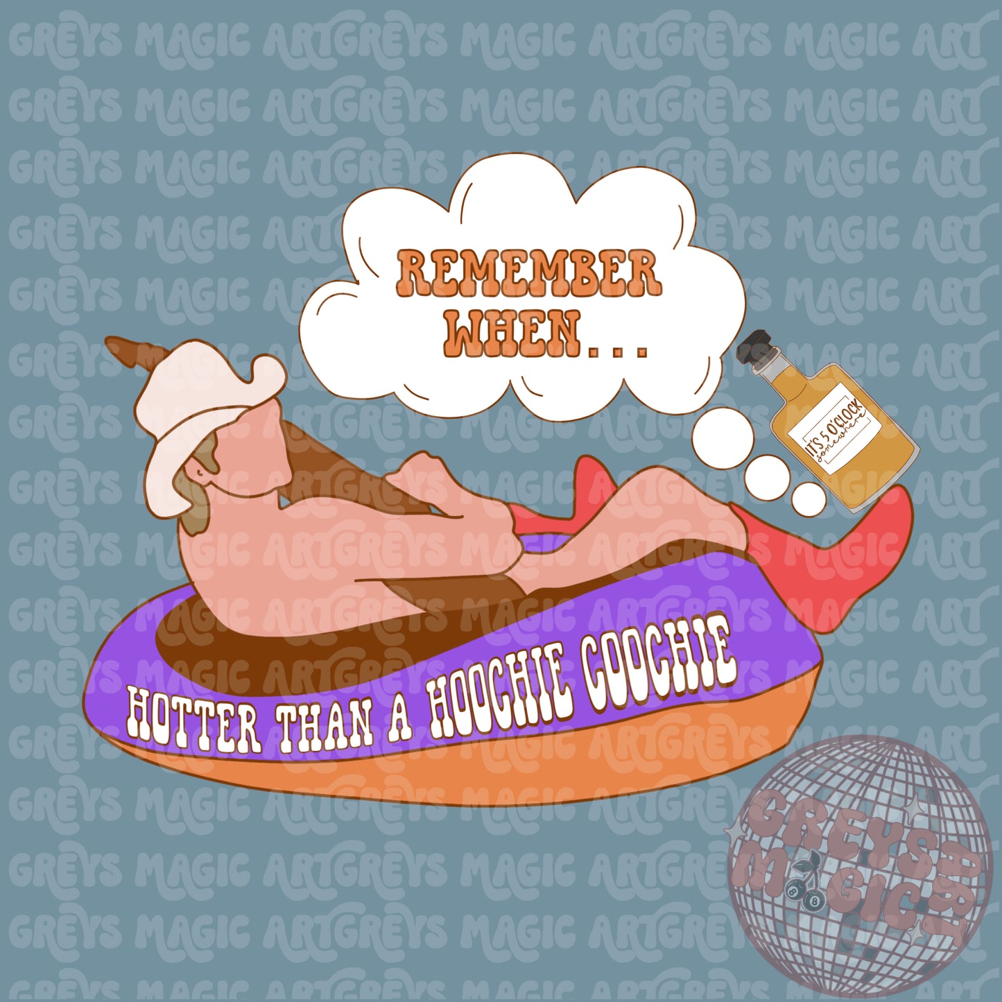 Hotter Than A Hoochie Coochie PNG