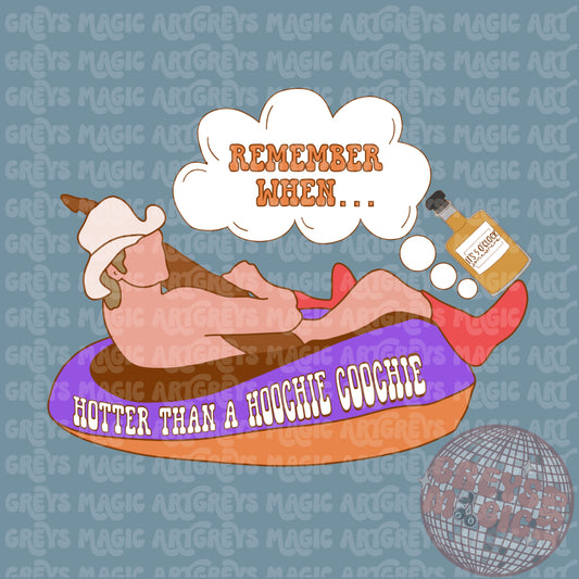 Hotter Than A Hoochie Coochie PNG