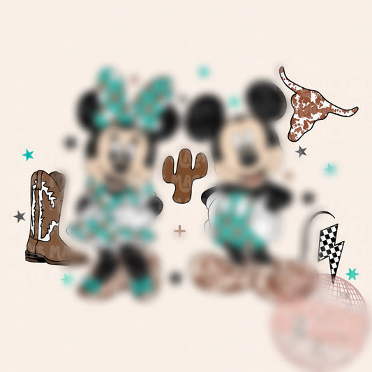 Western Boy Mice PNG