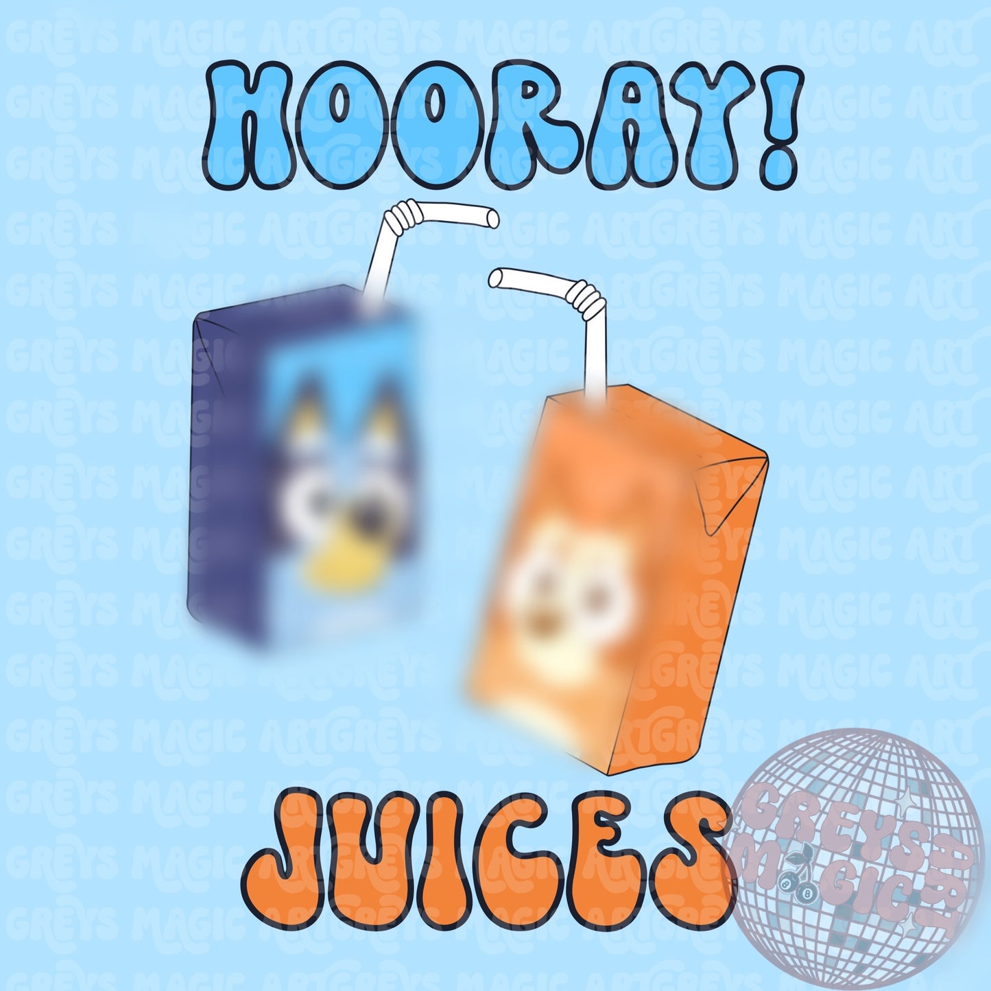 Hooray Juices PNG