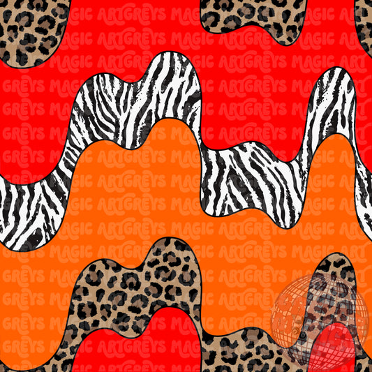 Wild Drip Line Seamless File