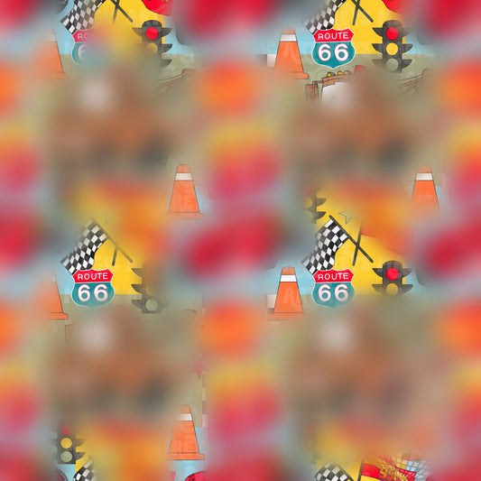 Boy Red Cars Seamless File