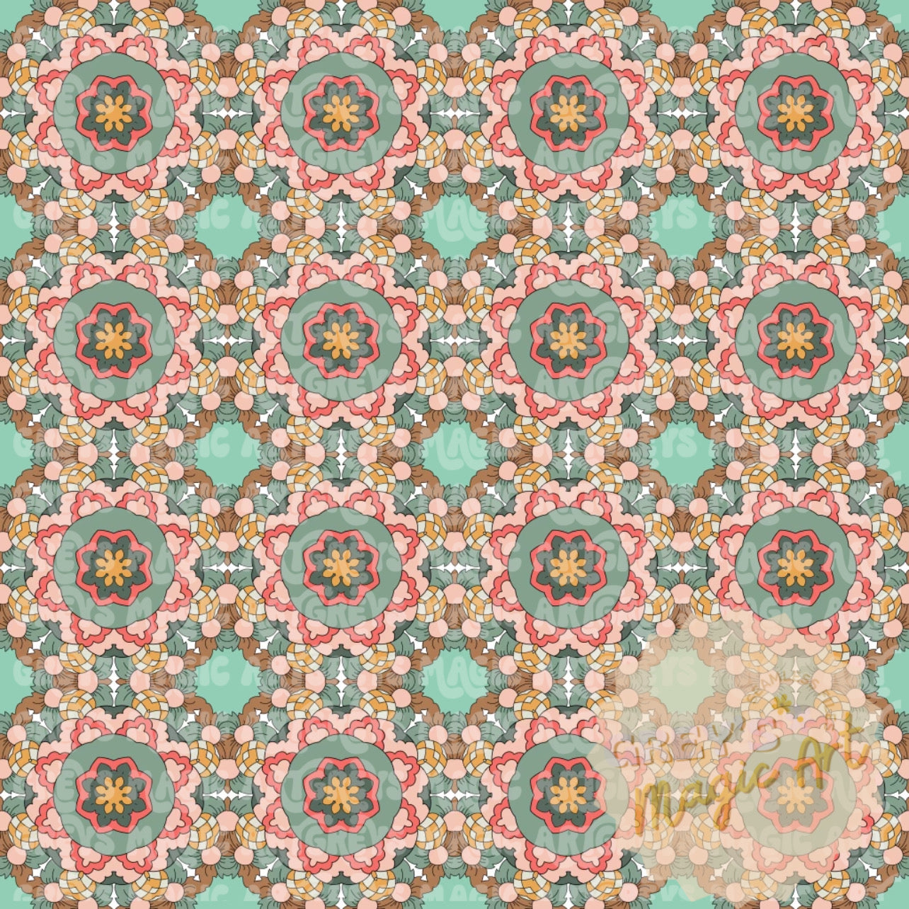 Bohemian Pattern Seamless File