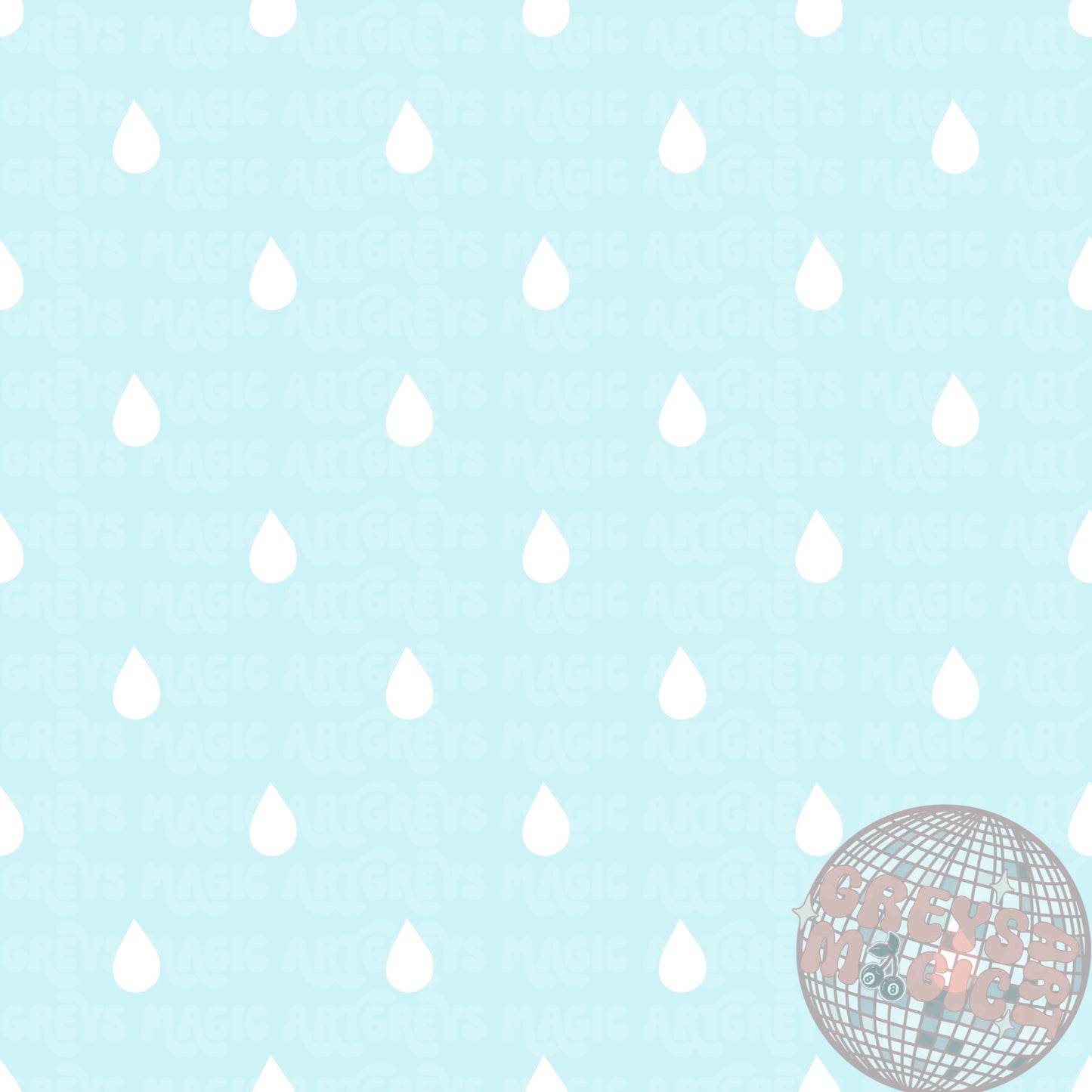 Blue Rain Coord Seamless File