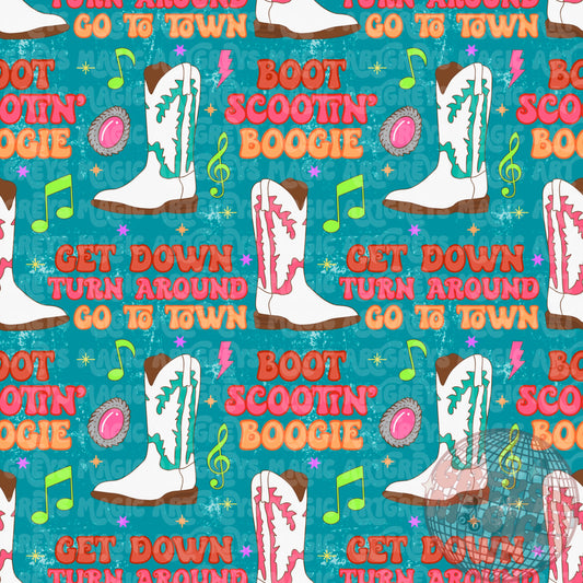 Boot Scootin’ Boogie Seamless File