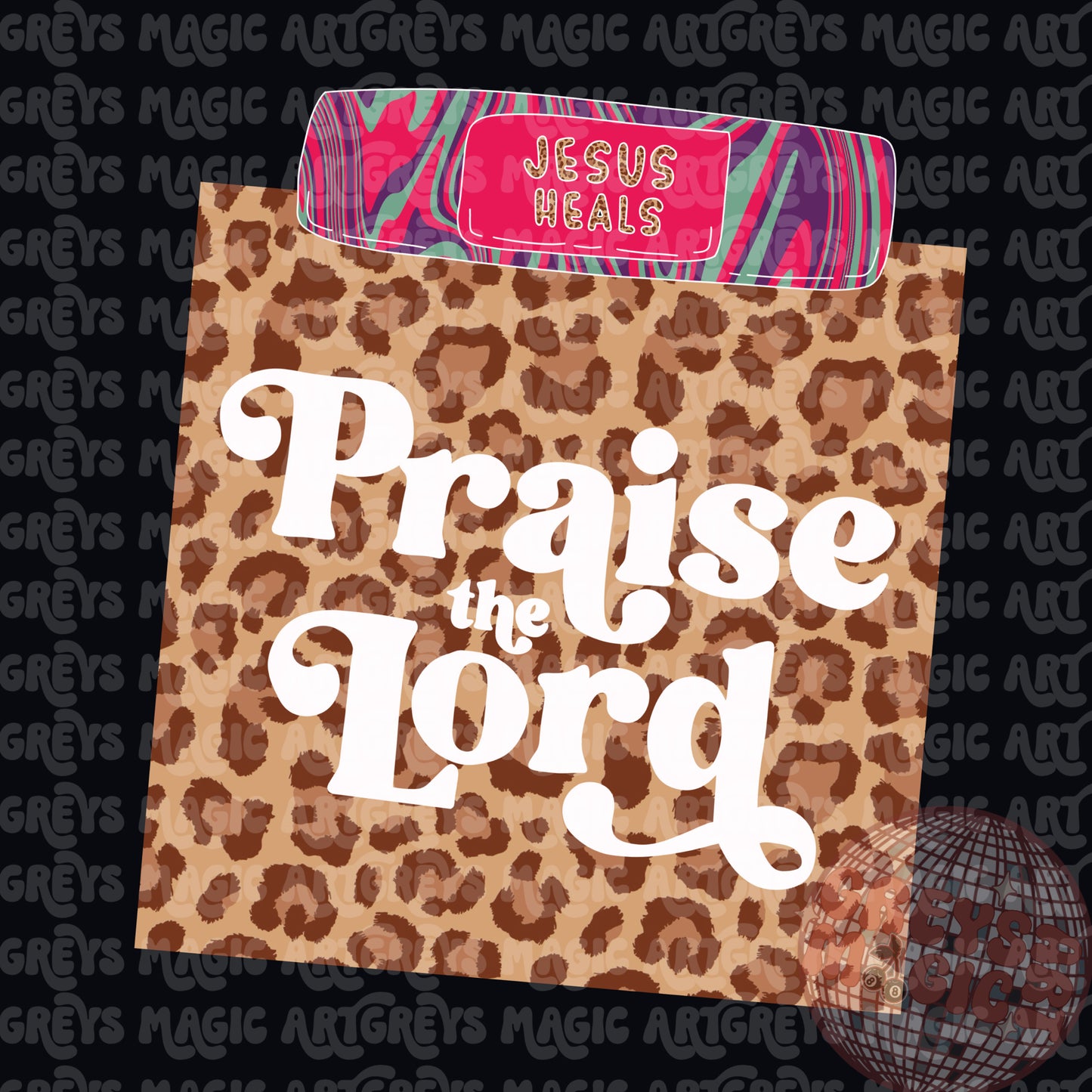 Praise The Lord Sticky Note PNG