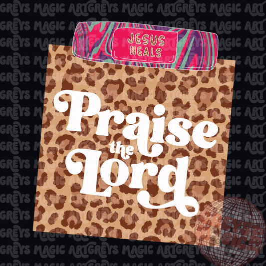 Praise The Lord Sticky Note PNG