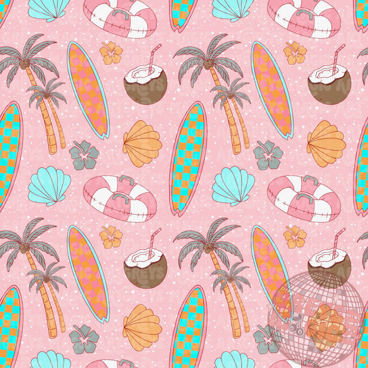 Girl Beach Seamless File