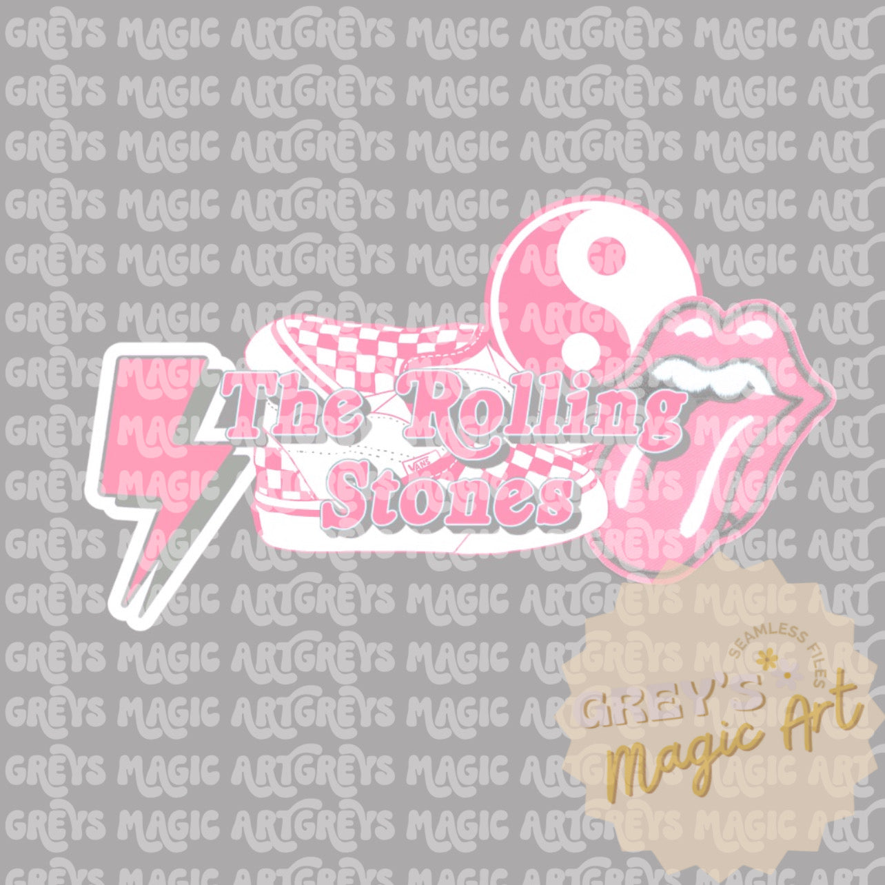 Pink RS Vans Mashup PNG